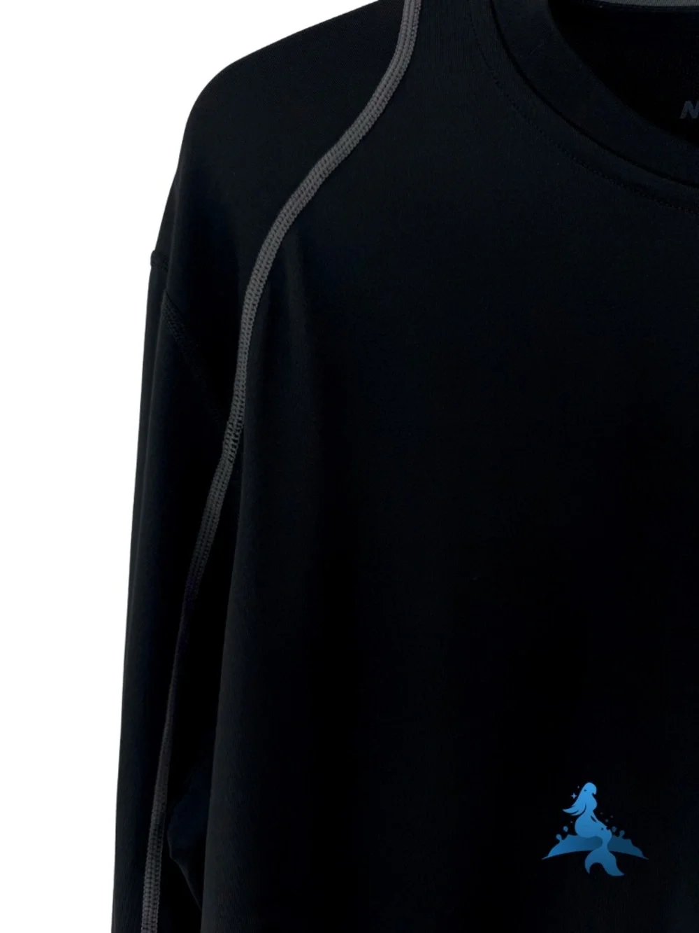 1292 Nike Pro Long Sleeve Compression Shirt Dri-Fit Fitted – L – Black